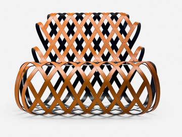 ARIA - Relaxing steel armchair by La Cividina - view 2